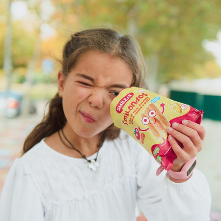 Smileat, BIO Smilondas, Chrupki z ciecierzycy, kukurydzy i soczewicy, pomidorowo-serowe 15m+, 25 g