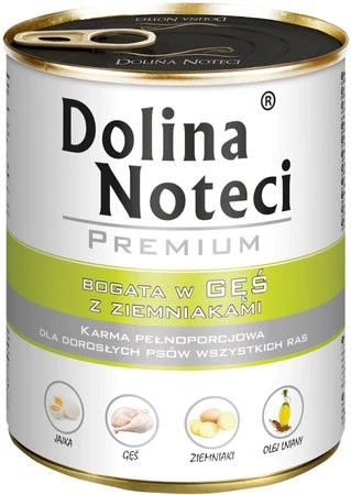 DOLINA NOTECI PREMIUM Gęś z Ziemniakami 800g