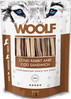 WOOLF Long Rabbit Cod Sandwich Królik Dorsz 100g