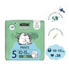 Muumi Baby, Jednorazowe pieluchomajtki ekologiczne dla dzieci, rozmiar 5 (10-15kg), 38 szt.