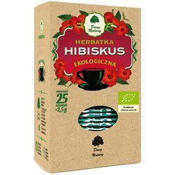 Dary Natury − Herbatka hibiskus Eko − 25 x 2.5 g