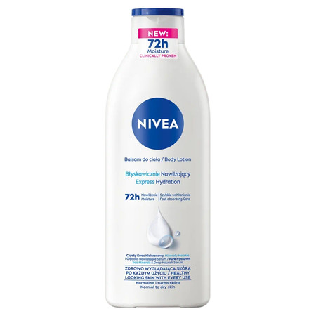 Błyskawicznie nawilżający balsam do ciała 400ml