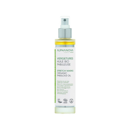 Alphanova Organic Mum, organiczny olejek do pielęgnacji skóry, 100ml