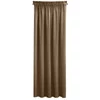 ZASŁONA GOTOWA SIBEL NA TAŚMIE 140 X 270 CM BRĄZOWY