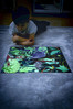 Mudpuppy Puzzle rodzinne świecące w ciemności Dżungla 500 elementów 8+