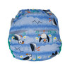 Close, Wodoodporny otulacz dla dzieci zapinany na rzepy, Blue Puffin