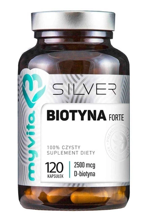 Myvita Silver Biotyna 100% 2500 Mcg 120 K