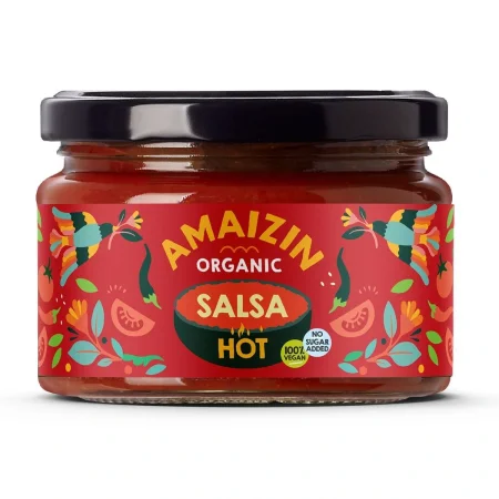 AMAIZIN SOS SALSA PIKANTNY BEZGLUTENOWY BIO 260 g
