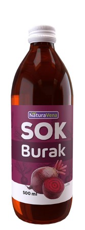 SOK Z BURAKA 500 ml - NATURAVENA