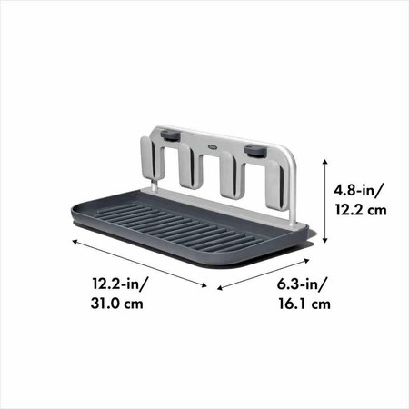 OXO-Ociekacz/suszarka składana do butelek szara GG