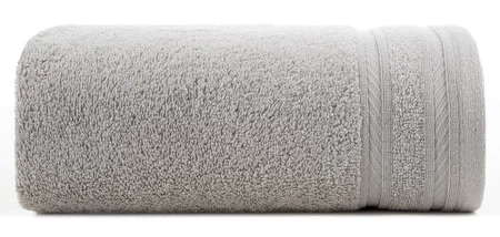 Ręcznik z ozdobną bordiurą w pasy szerokość: 50 cm, długość: 90 cm, kolor: kremowy