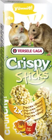 VERSELE LAGA Crispy Sticks Hamsters / Rats POPCORN HONEY 2szt.