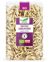 BIO PLANET FRYTKI JABŁKOWE BEZGLUTENOWE BIO 300g