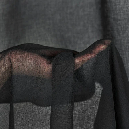 FIRANA GOTOWA DOLLY NA TAŚMIE 140 X 250 CM CZARNY