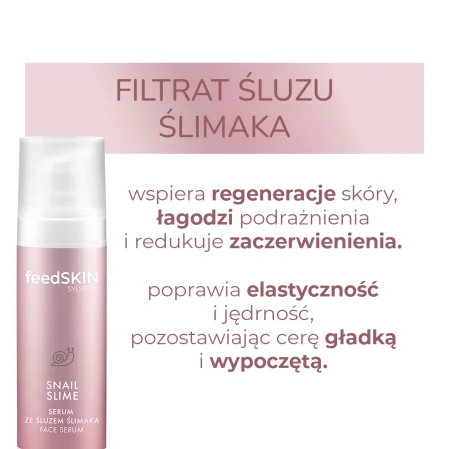 Feedskin Sylveco Snail Slime Serum ze śluzem ślimaka 30ml