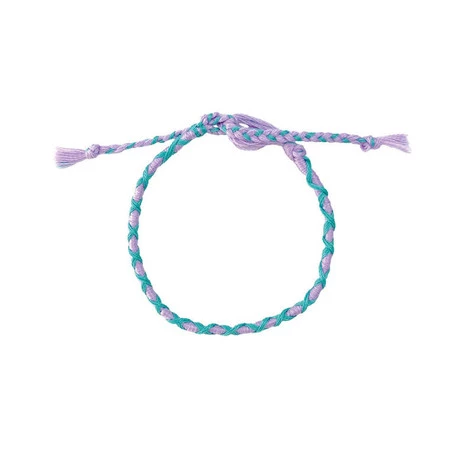 Janod Zestaw kreatywny do tworzenia biżuterii Tęczowe bransoletki 30 szt. 8+