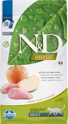 FARMINA ND CAT PRIME Boar Apple Adult 1,5kg