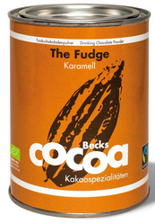 CZEKOLADA DO PICIA MLECZNY KARMEL BEZGLUTENOWA BIO 275 g - BECKS COCOA