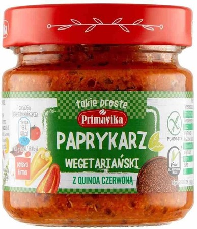 PRIMAVIKA Paprykarz wegetariański z quinoa