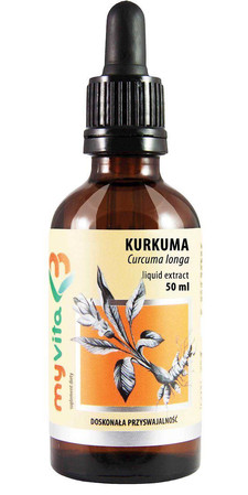 Myvita Kurkuma Ekstrakt 50 Ml Odorność
