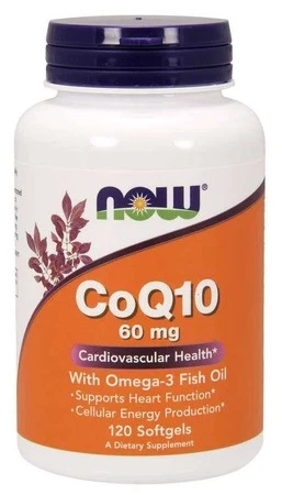 Koenzym Q10 i Omega-3 (120 kaps.)