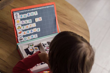 Janod Magnetyczna układanka Polski Alfabet Magnetibook