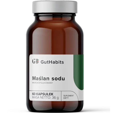 GutHabits Maślan Sodu 60 kaps.