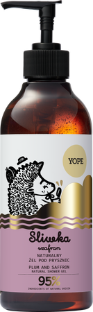 Yope Śliwka & Szafran – naturalny żel pod prysznic 400ml