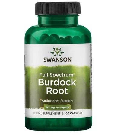 Full Spectrum Burdock Root - Korzeń Łopianu 460 mg (100 kaps.)