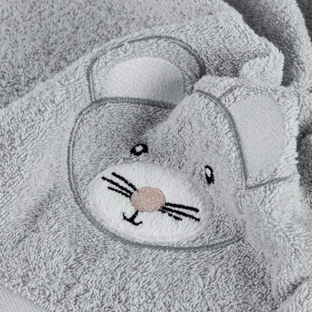 Ręcznik Dziecięcy Baby71 15 x 21 cm, Srebrny