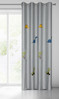 ZASŁONA GOTOWA DINO 140 X 250 CM SREBRNY