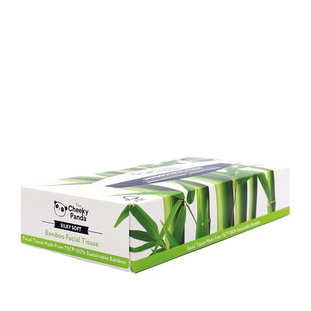 Cheeky Panda, Chusteczki kosmetyczne uniwersalne, 80 szt