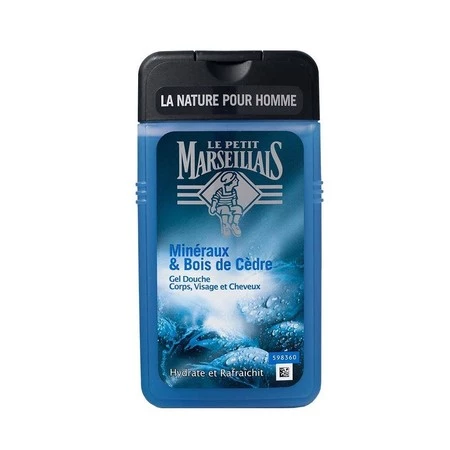 Le Petit Marseillais – Żel pod prysznic dla mężczyzn, Drzewo cedrowe – 250 ml