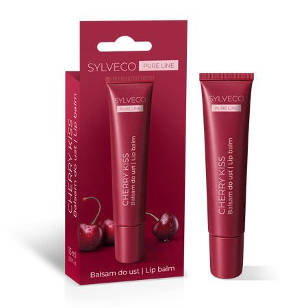 Sylveco Pure Line Balsam do ust Cherry Kiss 15ml
