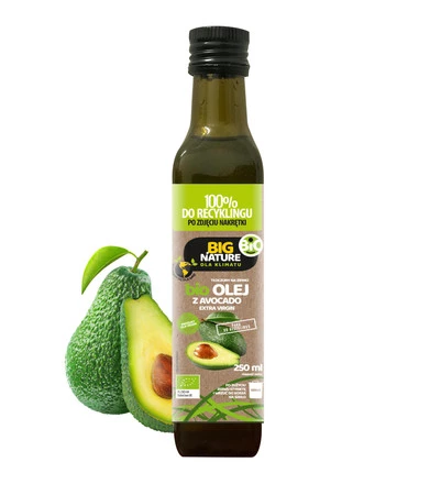 Big Nature Olej z avocado BIO  250 ml
