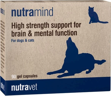 NUTRAVET Nutramind na wsparcie funkcjonowania mózgu psów i kotów 90 kaps.