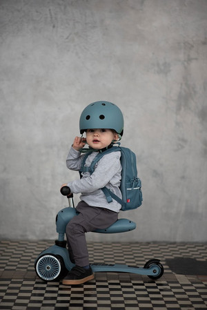 SCOOTANDRIDE Kask XXS-S dla dzieci 1-5 lat Rose