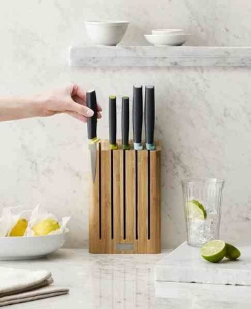 JJ - Zestaw blok Bamboo z 5 nożami Elevate™, multi