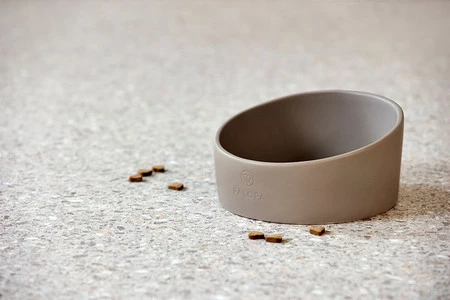 PALOPA Miska dla psa porcelanowa Cali taupe