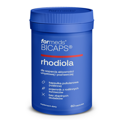 ForMeds Bicaps Rhodiola różeniec górski standaryzowany 60 kaps.