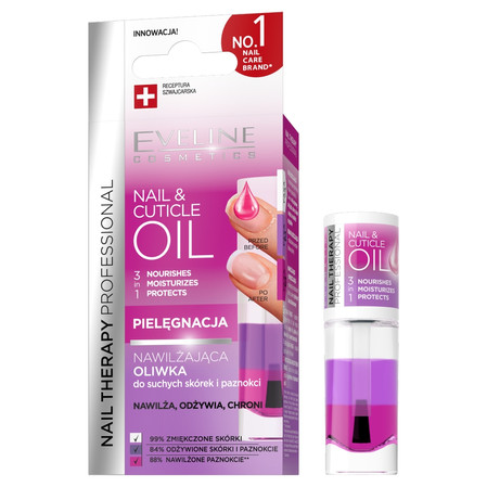 Nail Therapy Professional nawilżająca oliwka do suchych skórek i paznokci 8ml