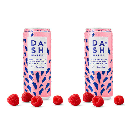 Zestaw: 2x DASH WATER - gazowana MALINA 330ml