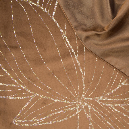 OBRUS BLINK 12 35 X 220 CM BRĄZOWY