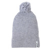 Lodger Czapeczka z wełny merino 100% szara Drizzle 3-6 m