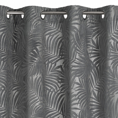 ZASŁONA GOTOWA LIVIA 140 X 250 CM STALOWY