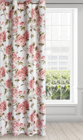 ZASŁONA GOTOWA D91 TESS 140 X 250 CM BEŻOWY