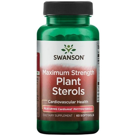 Swanson Cardioaid Beta Sitosterol 400 Mg 60 K