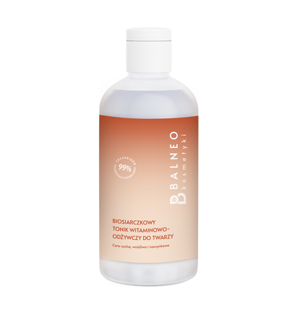 Balneokosmetyki - Biosiarczkowy tonik witaminowo-odżywczy do twarzy 300ml