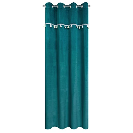 ZASŁONA GOTOWA KIDS 1 140 X 250 CM CIEMNOTURKUSOWY