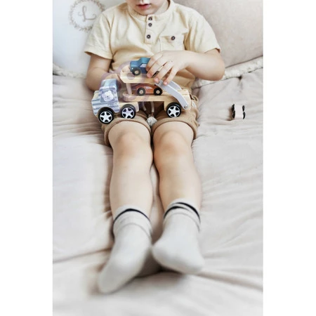 Viga − PolarB, drewniana laweta z samochodzikami